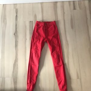 High waisted skinny Jeans size 24/25 worn once